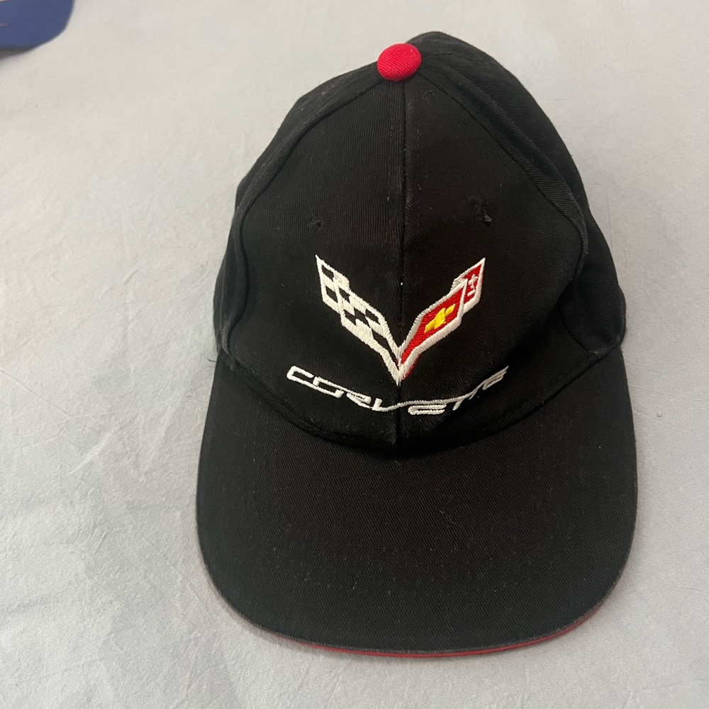 Corvette Black Baseball Cap